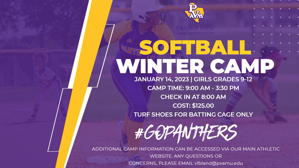 Come show you have what it takes to become a Lady Panther. RECRUIT camp on the campus of PVAMU January 14th 2023
secure.touchnet.com/C20166_ustores…