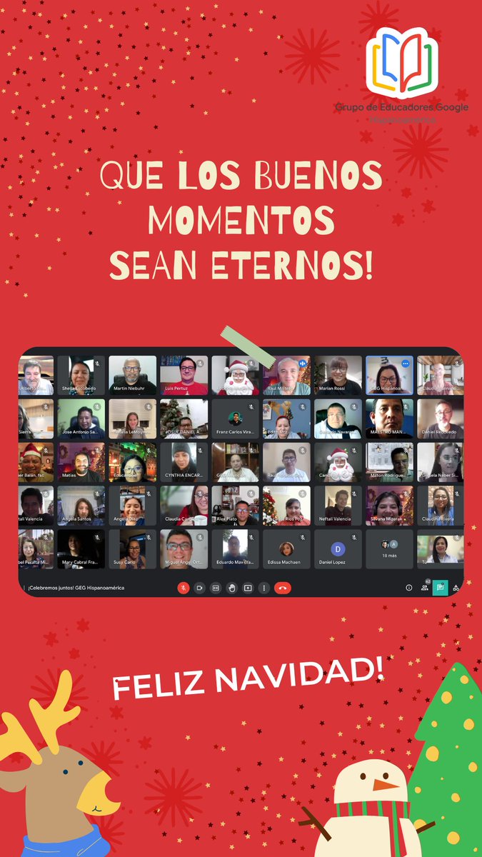 GEG San Luis Potosí (@geg_slp) on Twitter photo Tiempo de compartir y agradecer! #celebraciongeg #geghispanoamerica <a href="/genavarr/">Gerardo Navarrete 🇲🇽</a> <a href="/robertavaquino/">Roberta Aquino</a> <a href="/mniebuhrc/">Martin Niebuhr C.</a> <a href="/javierbalan/">Javier Balán, fsc</a> <a href="/MarianRossi73/">Marian Rossi</a> <a href="/jasantander/">Jose Santander Figueredo</a> <a href="/NayBelaunzaran/">Nay Belaunzarán 🔜 #ISTELive</a> <a href="/andiebarriosp/">Andrea Barrios</a> <a href="/danrebol/">Daniel Rebolledo Cormack</a> 🎄🪅☃️ <a href="/GEG_slp/">GEG San Luis Potosí</a> <a href="/GEGHispano/">GEG Hispanoamérica</a> Tiempo de compartir y agradecer! #celebraciongeg #geghispanoamerica <a href="/genavarr/">Gerardo Navarrete 🇲🇽</a> <a href="/robertavaquino/">Roberta Aquino</a> <a href="/mniebuhrc/">Martin Niebuhr C.</a> <a href="/javierbalan/">Javier Balán, fsc</a> <a href="/MarianRossi73/">Marian Rossi</a> <a href="/jasantander/">Jose Santander Figueredo</a> <a href="/NayBelaunzaran/">Nay Belaunzarán 🔜 #ISTELive</a> <a href="/andiebarriosp/">Andrea Barrios</a> <a href="/danrebol/">Daniel Rebolledo Cormack</a> 🎄🪅☃️ <a href="/GEG_slp/">GEG San Luis Potosí</a> <a href="/GEGHispano/">GEG Hispanoamérica</a>