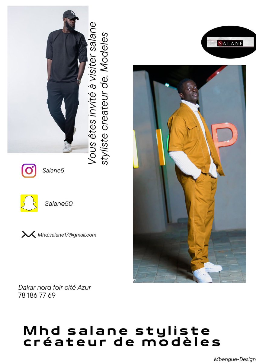 SerigneMbacke69's tweet photo. #MBENGUE-Design Booster vos business en un seul click!!!

MBENGUE-Design
+221 77 698 18 21, smbeng69@gmail.com
Hlm grand yoff, Rue 240,villa n•105 près du Dibiterie koromak faye 
*Catalogue de prix*
- [ ] Affiche: 5000Frs
- [ ] Booster vos business: 15000Frs https://t.co/D8ZfwoGzbG