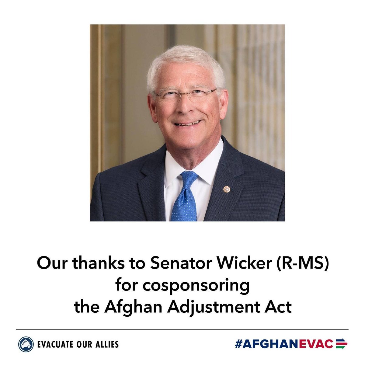 More and more Republicans and Democrats are joining this bi-partisan effort.  Hey, @LeaderMcConnell @SenSchumer  @ChuckGrassley @DarrellIssa @SpeakerPelosi @GOPLeader  get going and pass the Afghan Adjustment Act now!

#ISupportAAA #AfghanEvac #EvacuateOurAllies 
@Vets4AmerIdeals