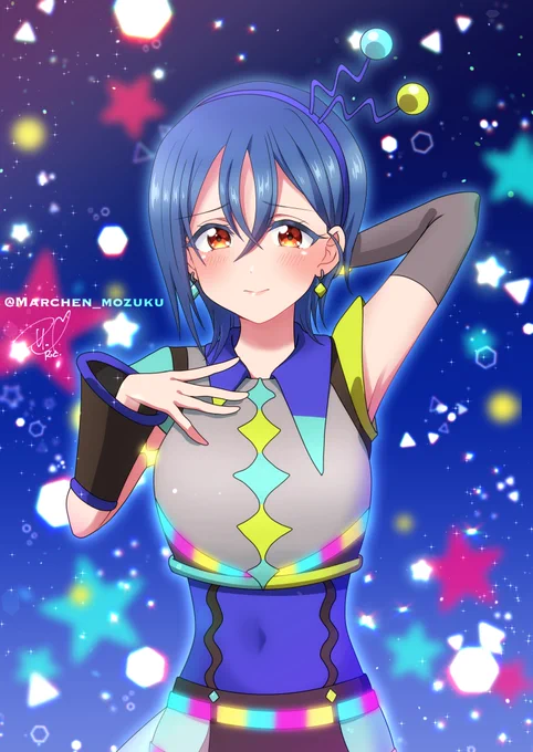 「これが……スクールアイドルの衣装……………かわいい………」#若菜四季#Liella#Liella応援 