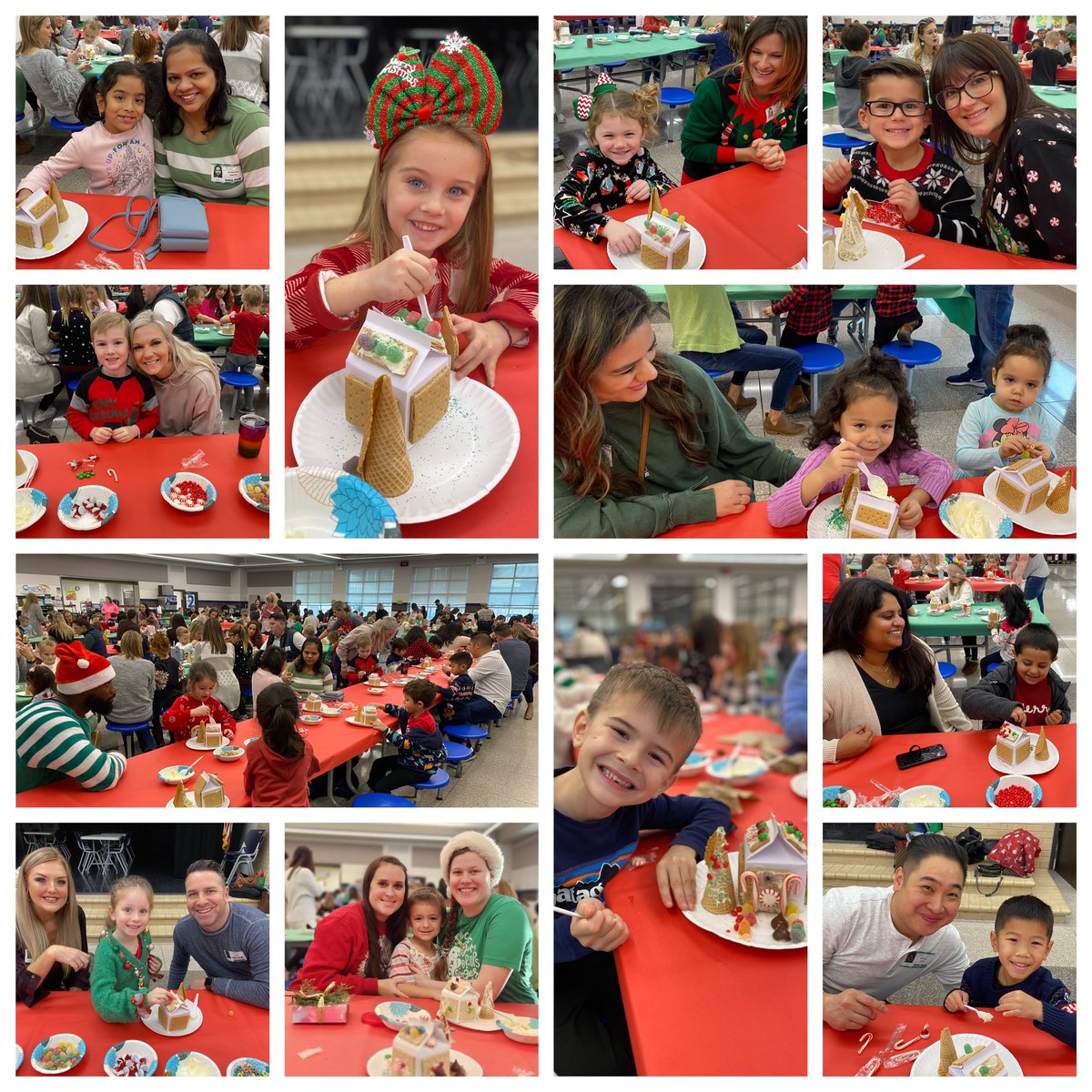 Kindergartens favorite performance task of the year!🤎🍭🍬It is always a joy to see so many families working with their student🥰 #BestOfBoyer #ShapesAndSolidsEverywhere <a href="/ProsperISD/">Prosper ISD</a>