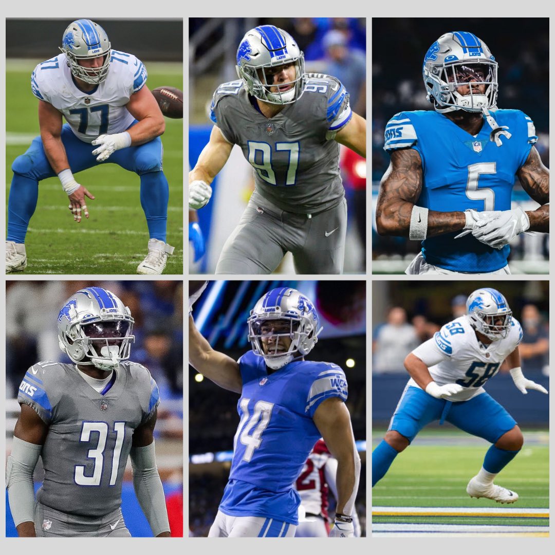 #ProBowlVote Frank Ragnow
#ProBowlVote Aidan Hutchinson
#ProBowlVote DeShon Elliott 
#ProBowlVote Kerby Joseph
#ProBowlVote Amon-Ra St.Brown
#ProBowlVote Penei Sewell

RT = Vote! #OnePride