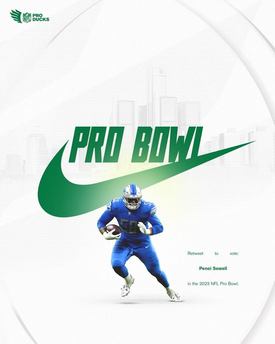 #ProBowlVote x <a href="/peneisewell58/">Penei Sewell</a> 

Every RT is worth 2 votes!

#ProDucks x <a href="/Lions/">Detroit Lions</a>