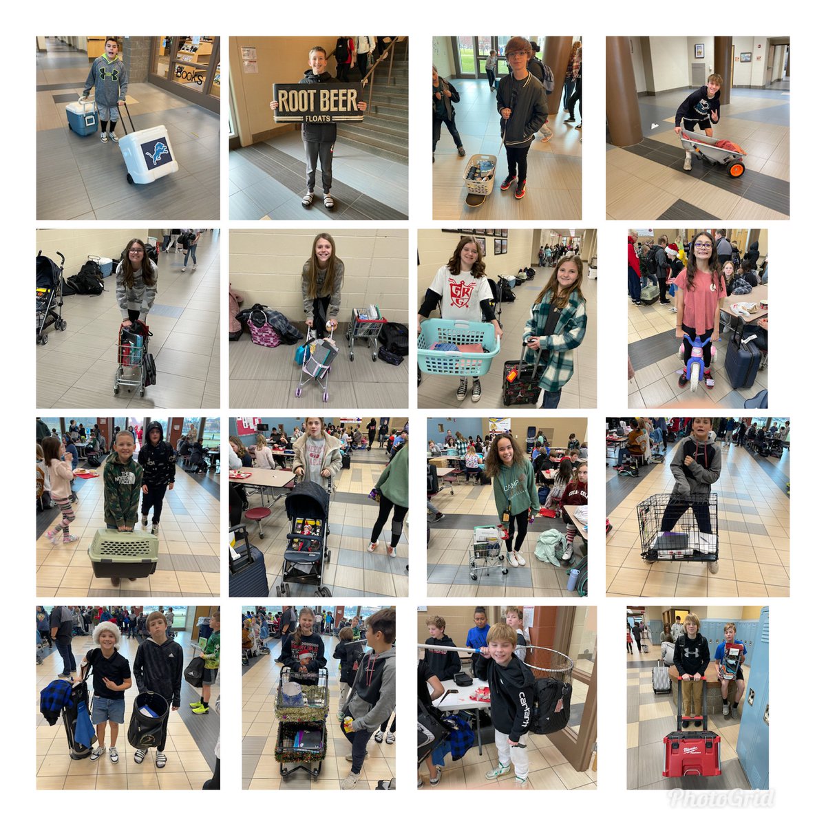 Travis Plain (@travisplain) on Twitter photo “Anything but a backpack” day was a hit! Lots of creativity and fun! Happy to report they all made it through the day and no inappropriate items. Great job, parents! <a href="/AllendaleMS/">Allendale Middle Sch</a> “Anything but a backpack” day was a hit! Lots of creativity and fun! Happy to report they all made it through the day and no inappropriate items. Great job, parents! <a href="/AllendaleMS/">Allendale Middle Sch</a>