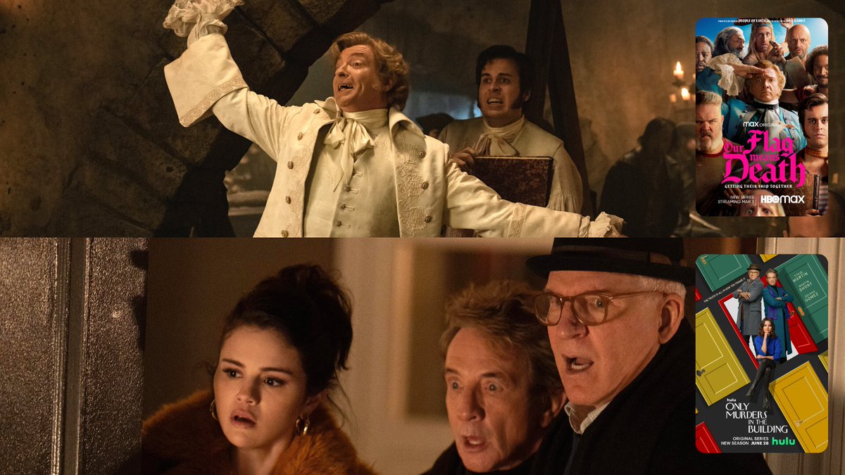 Round 4: @OurFlagHBOMax vs. <a href="/OnlyMurdersHulu/">Only Murders in the Building 🕵️‍♀️🕵️‍♂️🕵️‍♂️</a>