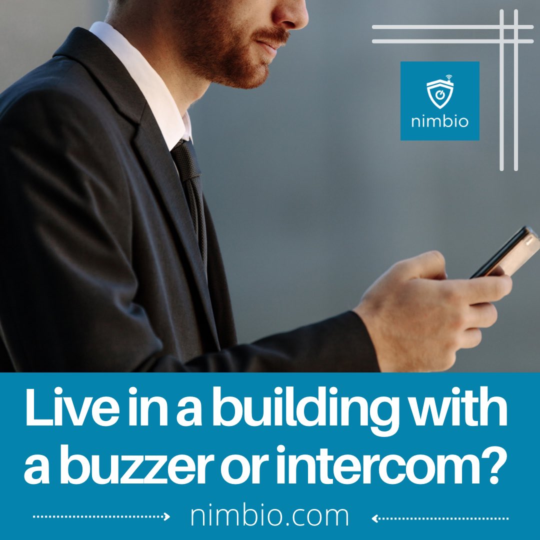 Easily grant access to your apartment guests and deliveries. Try Nimbio today!😉bit.ly/39QIata
.

.

.

#future #realestate #property #nfl #smart #smarthome
#lifestyle #realestate #luxuryhomes #life #realtor #fyp #apartments #apartmenttherapy