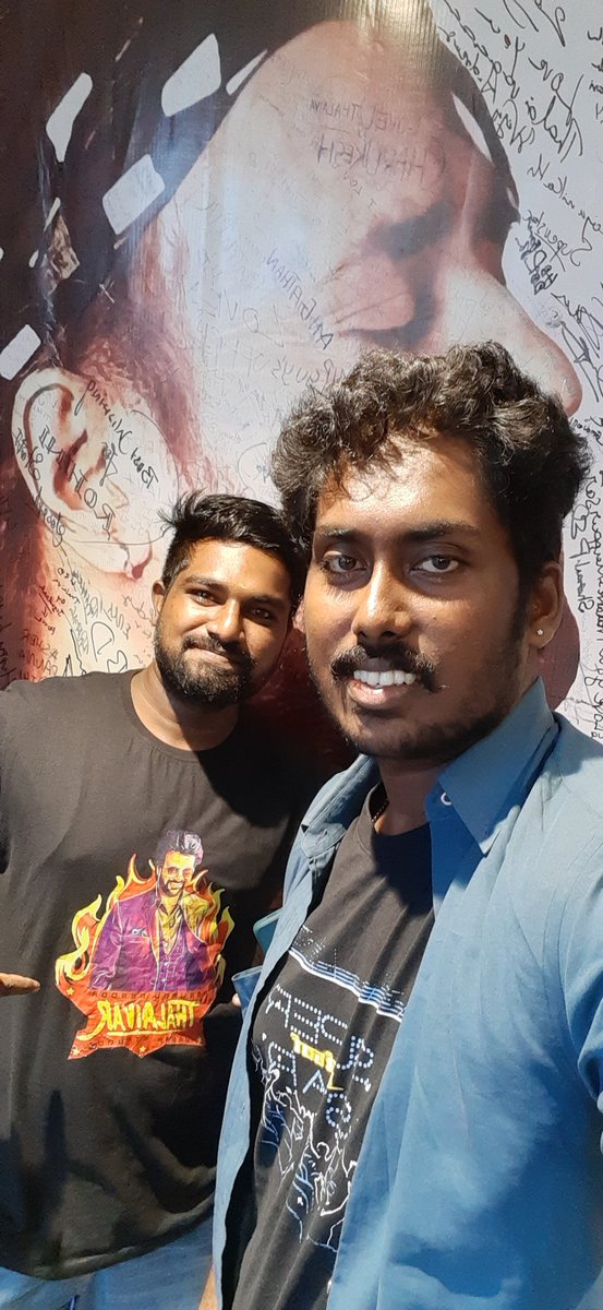 dkrishnarajips's tweet photo. #BaBaReRelease is as fresh as a new release at each show🔥🔥🔥
Enjoyed to the fullest count ✌️ #BabaCounting 🤘yesterday @RohiniSilverScr #RajinifiedDay 💯💥💥💥❤️ #HBDSuperstarRajinikanth
Love you to the core Thalaivaa😘❤️❤️
#ThalaivarForLife #Jailer https://t.co/3e213Tpp1d