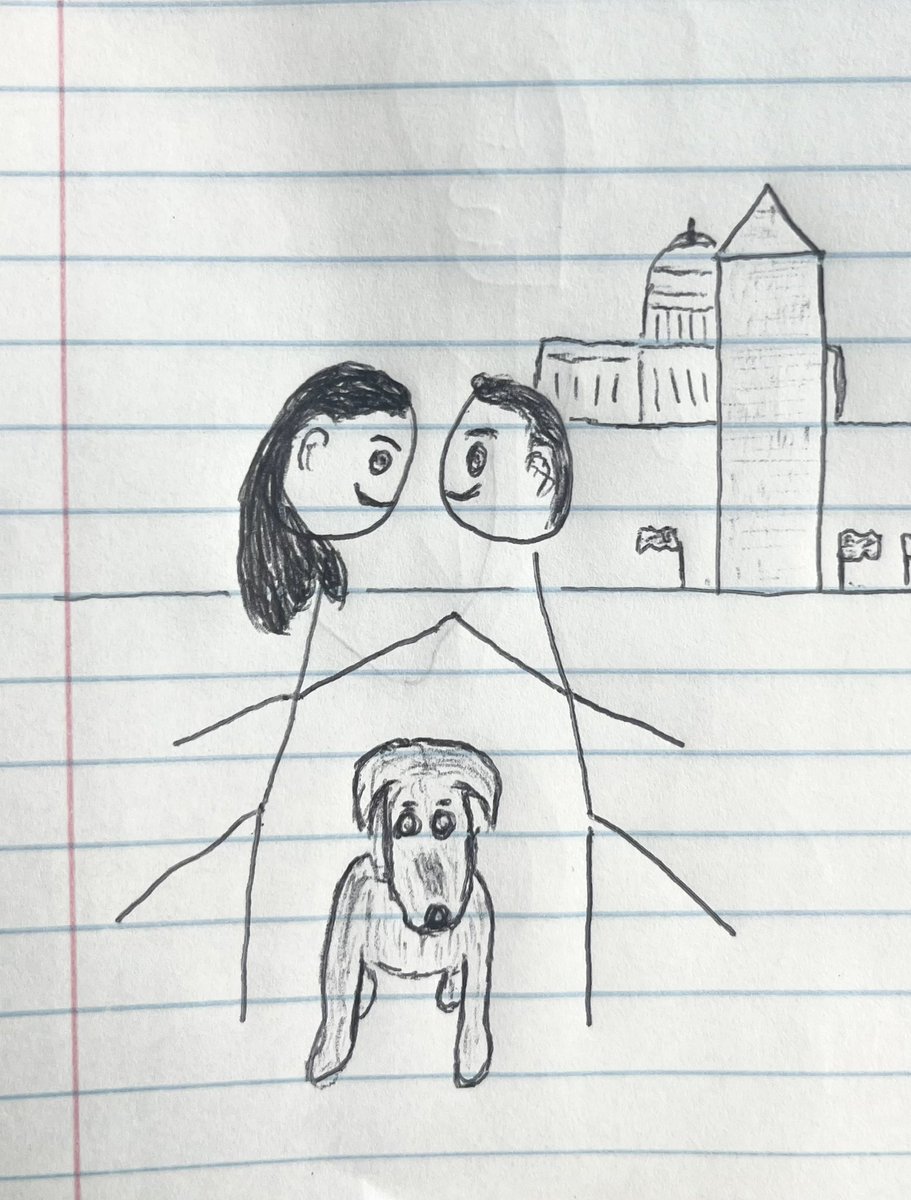 michaelcourant's tweet photo. @JMLCannon @ecairns2 and Ellie

#AIart #lensa #stickfigs https://t.co/TcTj5bHzg8