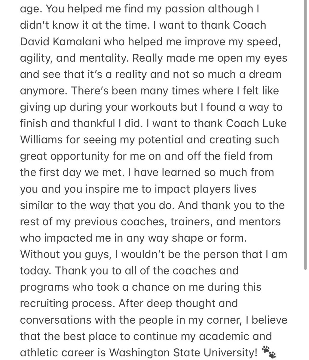 COMMITTED! #GOCOUGS🔴⚪️