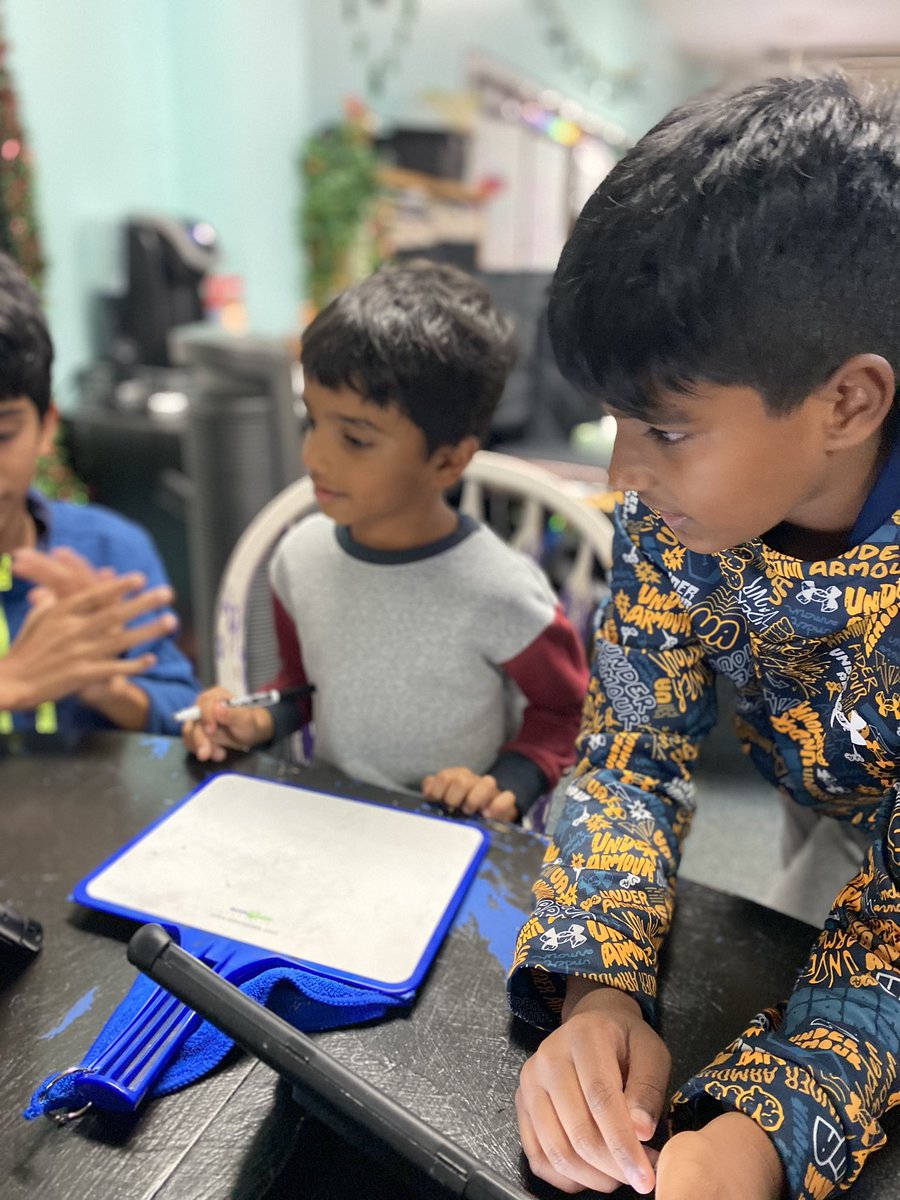 Math is way more fun when working with our Kinder buddy class! @McDanielKinder