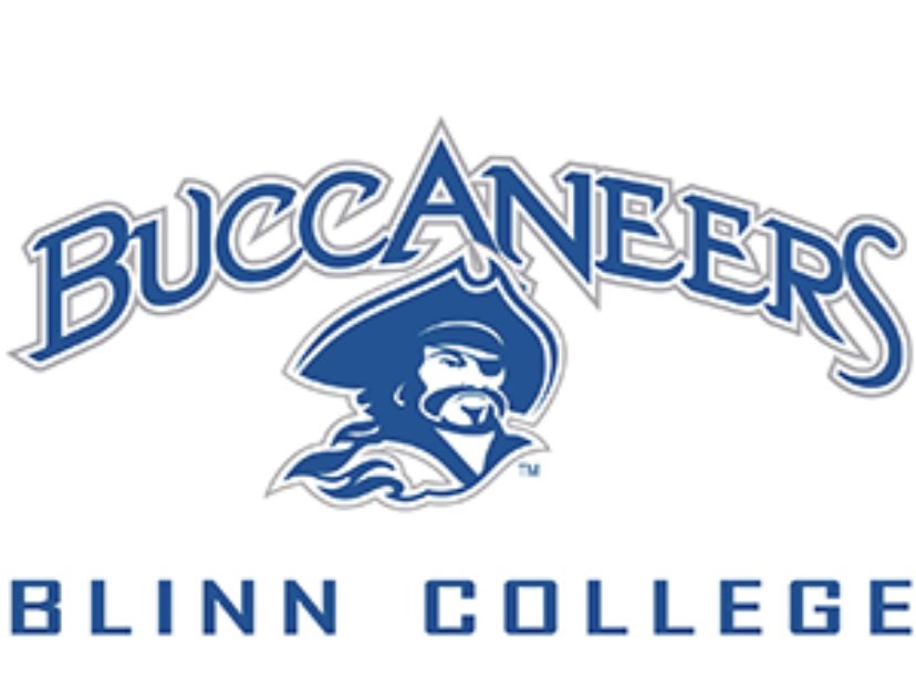 After a great visit with Coach Jenkins I’m thankful to receive an offer from blinn college thank you coaches for the opportunity💙 #gobuccaneers!
