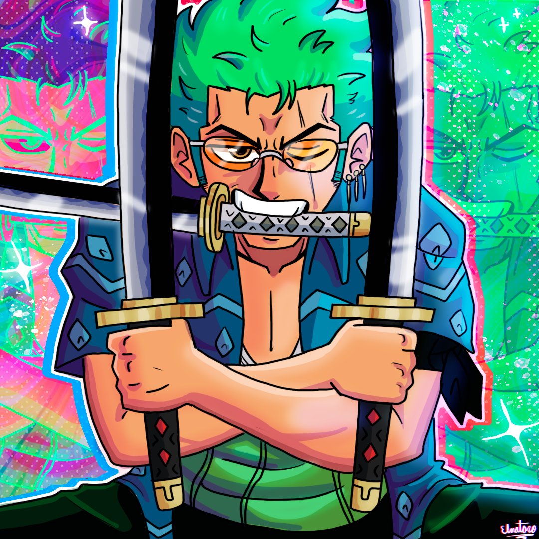 ElNataro's tweet photo. THE ONEEEEE PIEEEECCEEEEEEEEEEE #ONEPIECE #zoro https://t.co/R5rXKv4nz9
