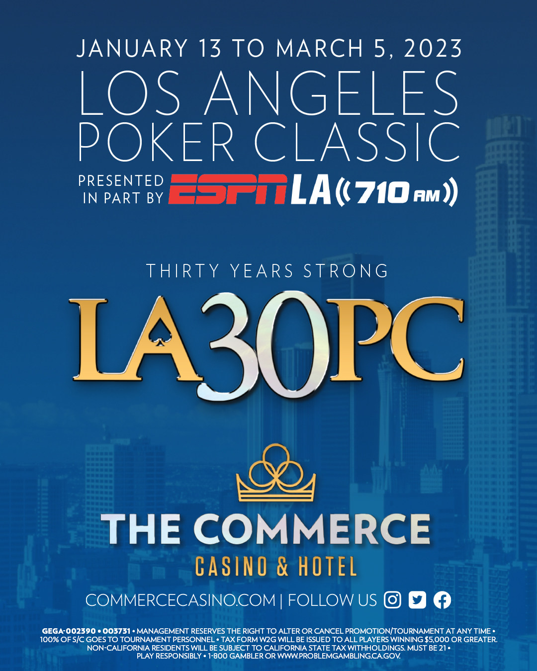 Commerce Casino on Twitter "The moment you've been waiting for! Here