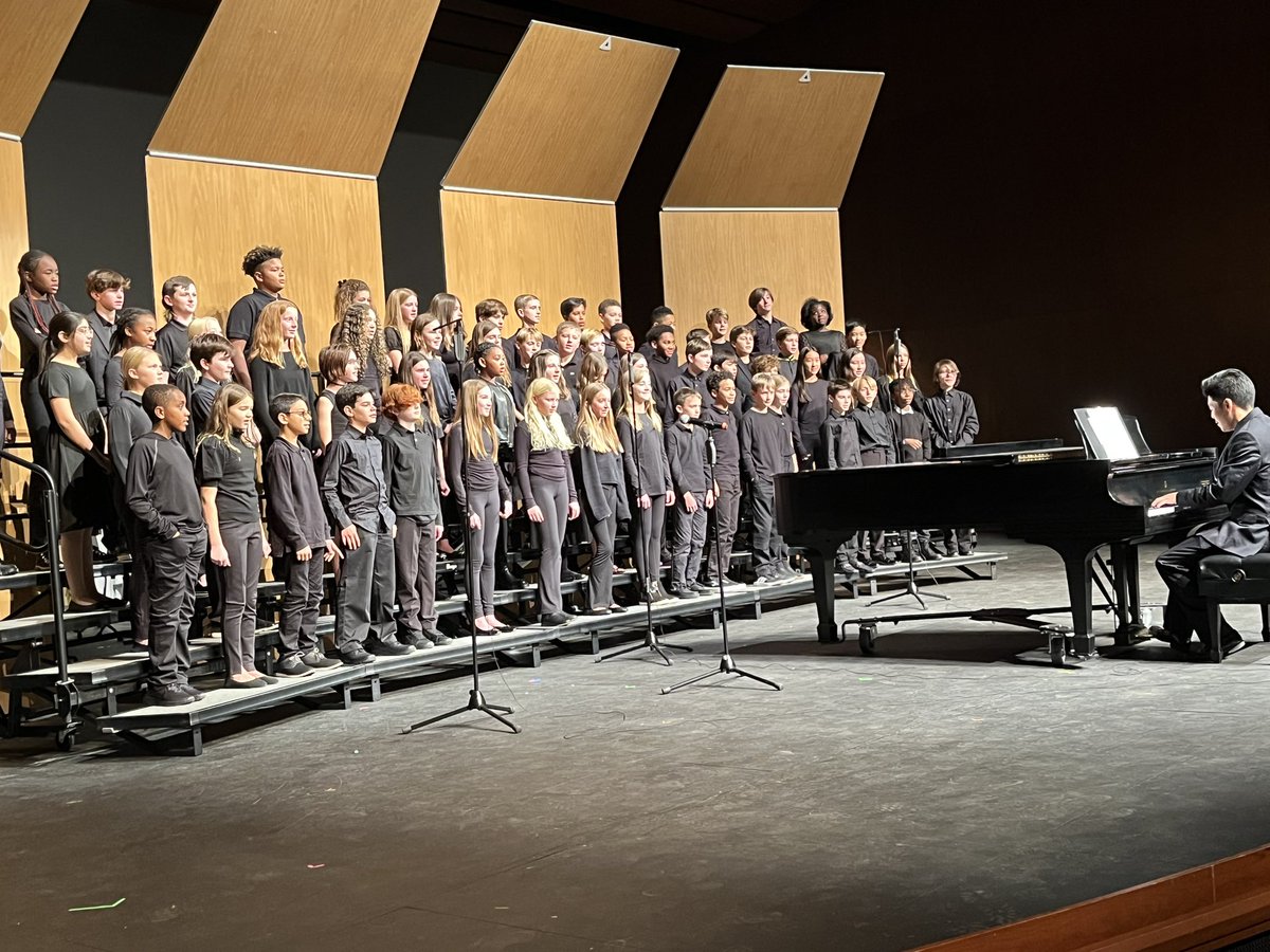 PCMiddle's tweet image. 153 Middle Graders brought the Kurtz Center to life tonight in front of a packed house!