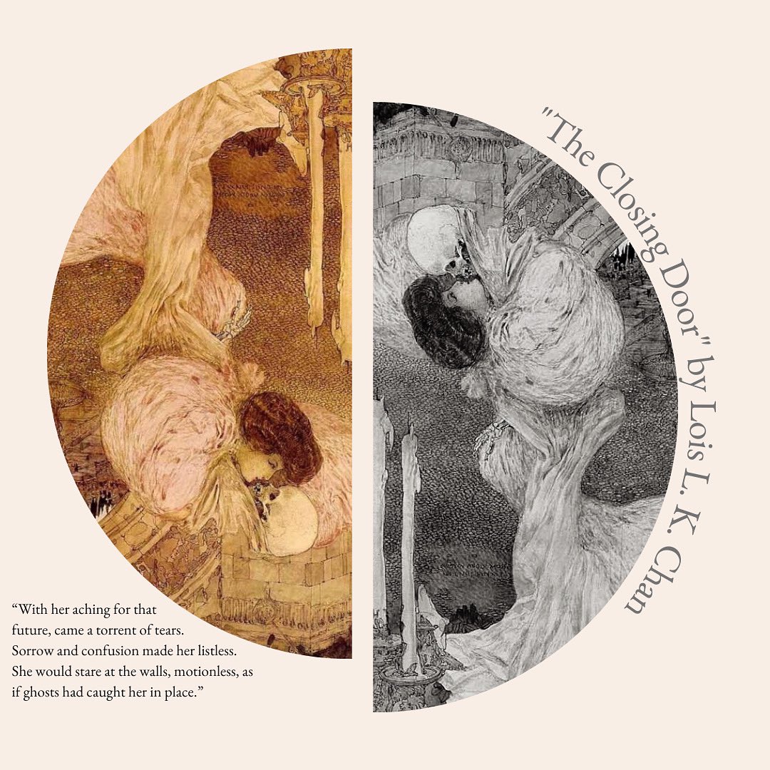 GingerbreadMag's tweet image. Lois L. K. Chan’s “The Closing Doors” is featured in our 53rd issue. Art by Gustav Adolf Mossa.