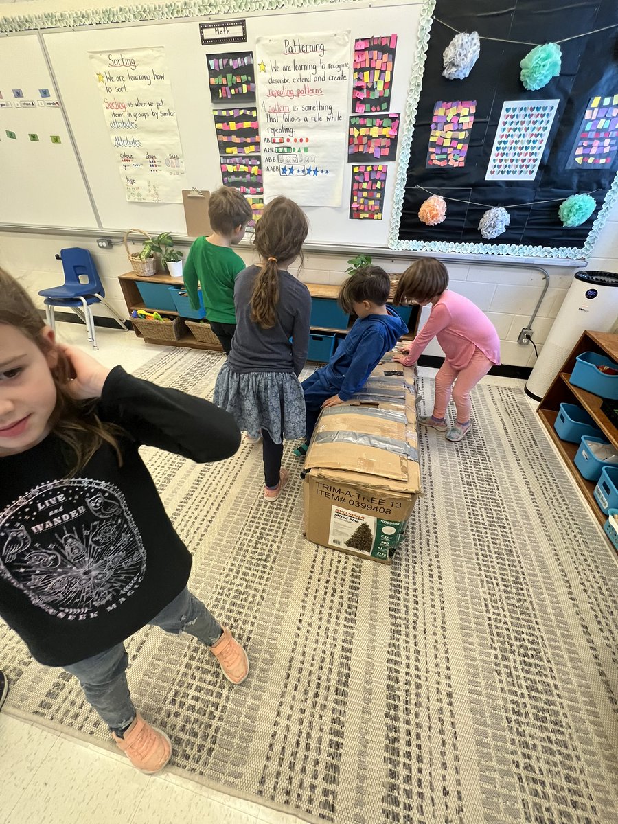 selby_grade1's tweet photo. We were VERY excited to get our classroom Christmas tree up today! 🎄 I was lucky to have so many helpful friends give me a hand. Tomorrow we decorate! Stay tuned for the big reveal! https://t.co/Xha5JgH82f