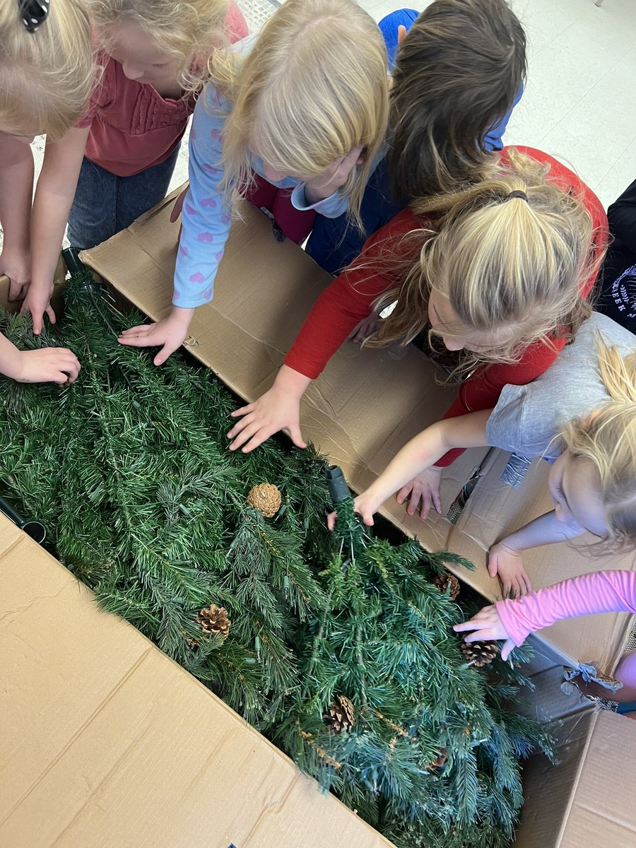 selby_grade1's tweet photo. We were VERY excited to get our classroom Christmas tree up today! 🎄 I was lucky to have so many helpful friends give me a hand. Tomorrow we decorate! Stay tuned for the big reveal! https://t.co/Xha5JgH82f