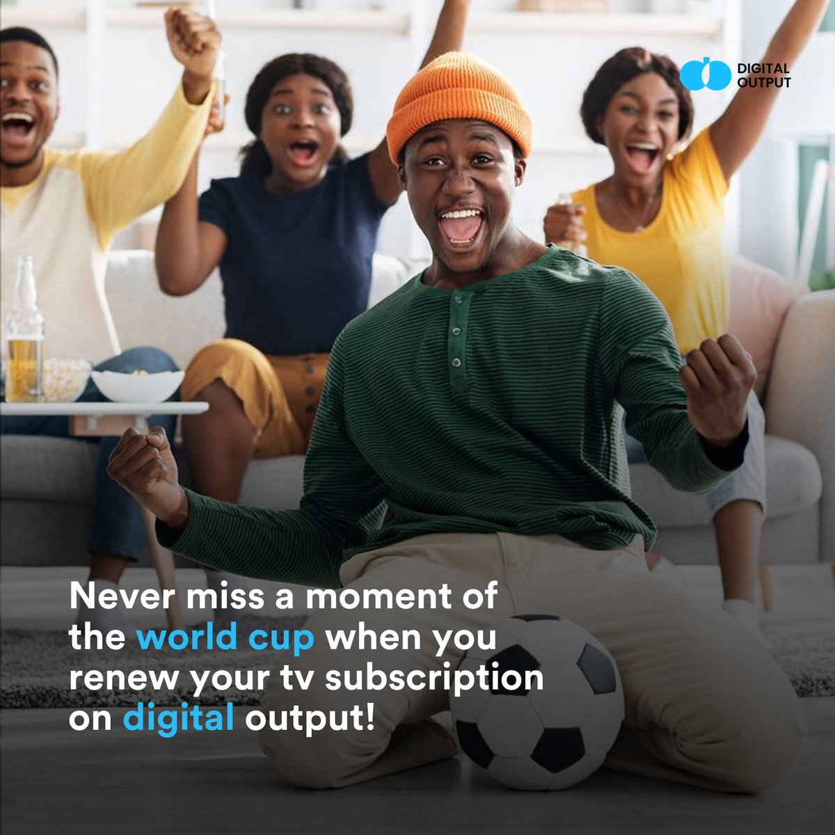 digitaloutputhq's tweet photo. Big Day Today! If you've been following the world cup then you should know you shouldn't be told about it, see it for yourself and don't let anything stop you! Click link in our bio to get started 💙
#digitaloutput #finance #fintech #billpayments https://t.co/IgtQKvkorm