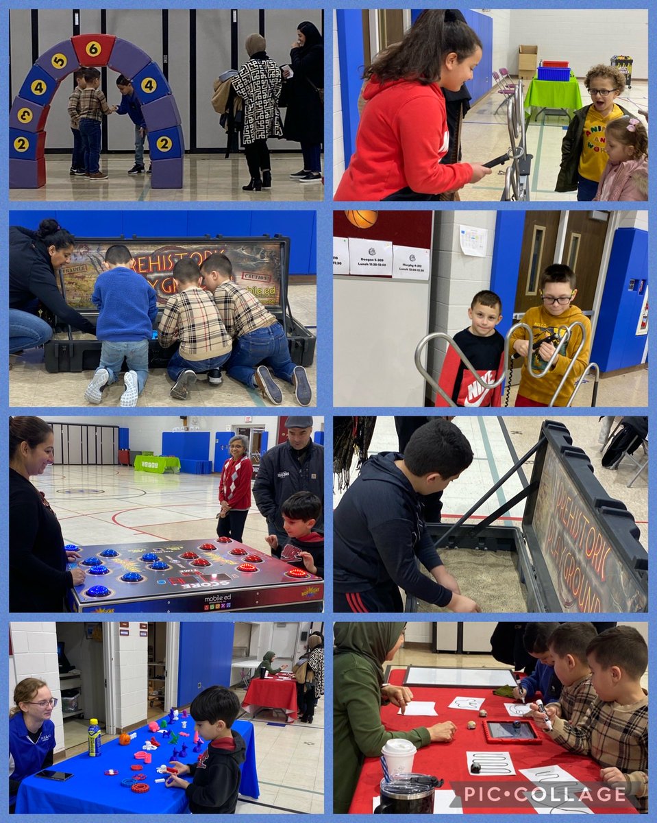 Students, parents and even teachers had so much fun at the District 109 BPAC night!  The mobile science museum was a success!  #D109pride
