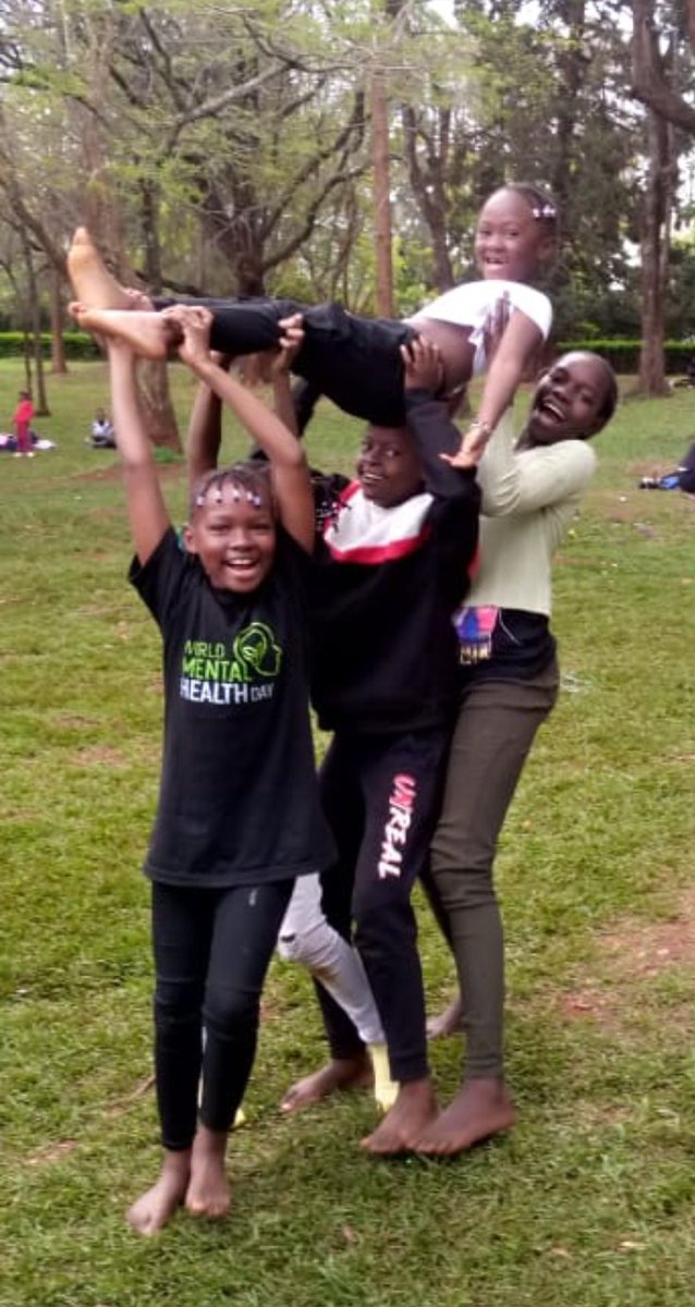 DFHRC's tweet photo. Indeed getting fresh air , appreciating nature, having fun activities and having time to connect to each other as children is very relaxing and powerful to our #mental and #emotional well-being. Yesterday children at @DFHRC together with their youth mentors had  amazing #funday. https://t.co/edth28FfOI