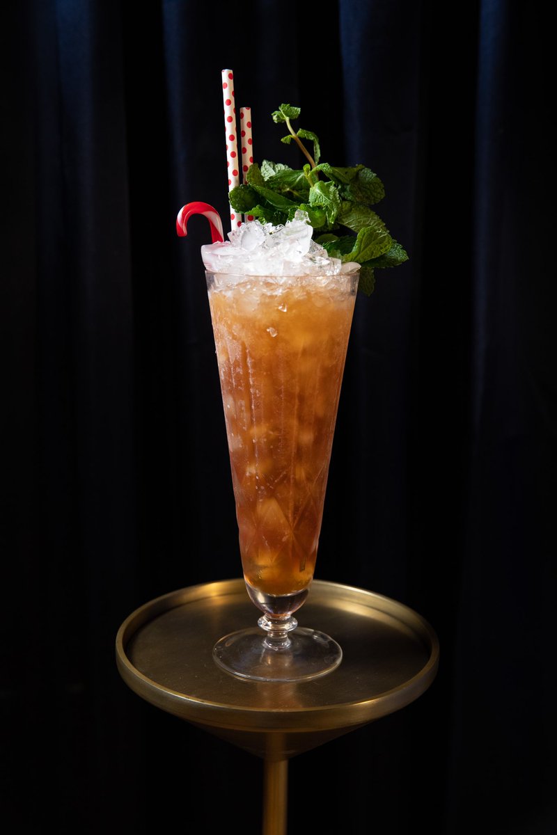 Let’s Get Blitzen: Cocktail Advent Calendar - Day 12 - Santa’s Swizzle. tasteandtipple.ca/santas-swizzle/ #cocktails #RecipeOfTheDay #rum