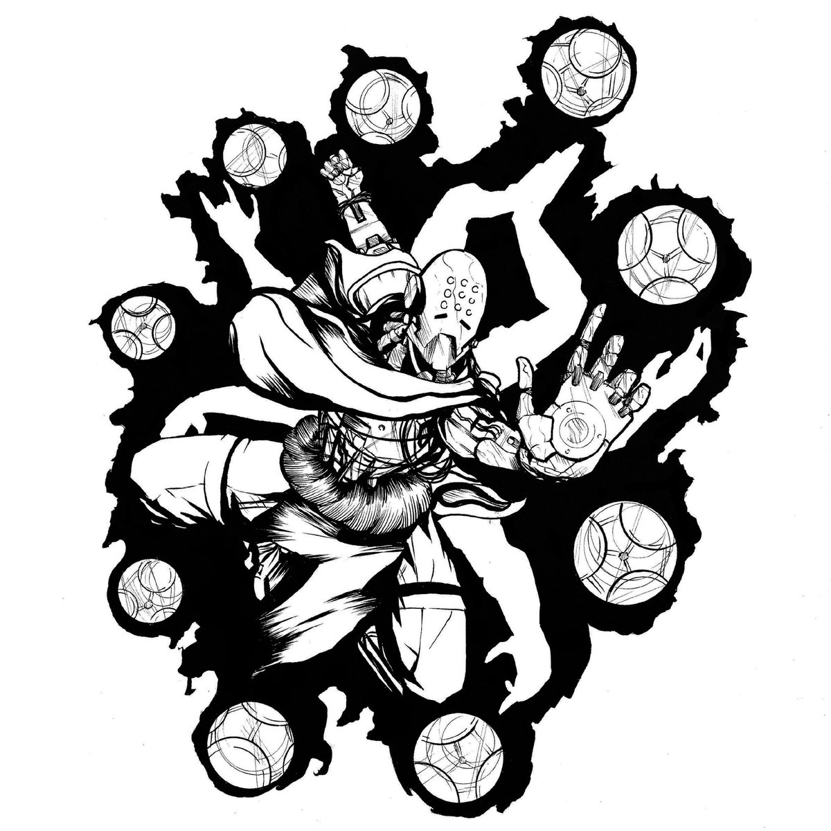 My latest commission had three alternate designs we went through and kept as options. The 2nd one is my favourite which is yours?

#commission #HumanArtists #Overwatch