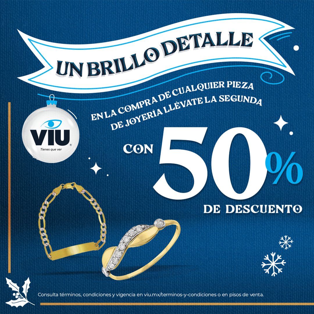 ViuTienesQueVer's tweet photo. Date el lujo de regalar un bello detalle que perdure en el tiempo. 📿 
Encuéntra ese bello detalle en nuestras sucursales. https://t.co/95qA7Tjmtr