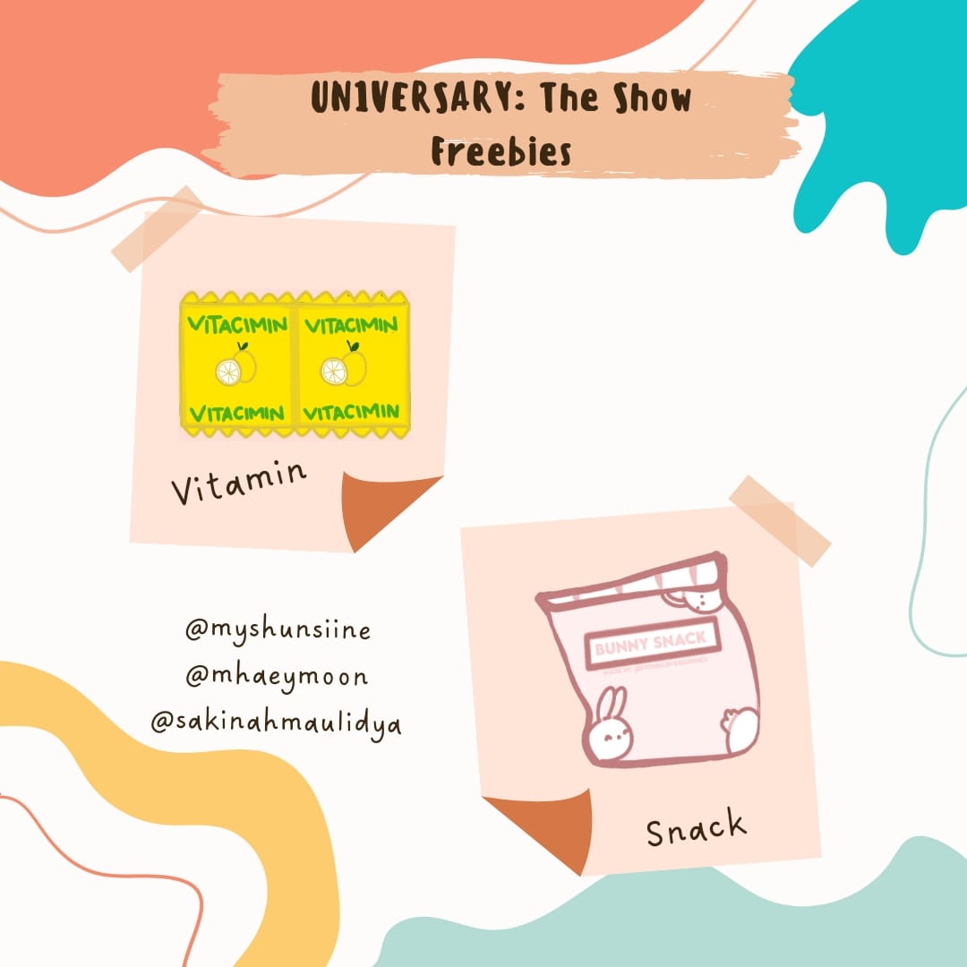 myshunsiine's tweet photo. Hai, N1t! Aku sama dua temen aku punya sedikit freebies buat kalian. See you di Ciputra Artrpreneur tanggal 17 Desember nanti!!!π
#UN1VERSARYTheShow #3rdun1versary
@mhaeymoon @SakinahMaulidya https://t.co/GWyyR1e7Qb