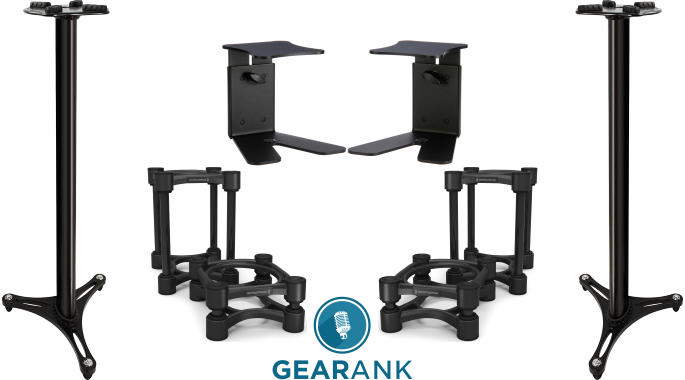 Here's a newly updated guide to The Best Studio Monitor Stands - Desk & Floor: gearank.com/guides/best-st… #StudioMonitorStands #RecordingGear