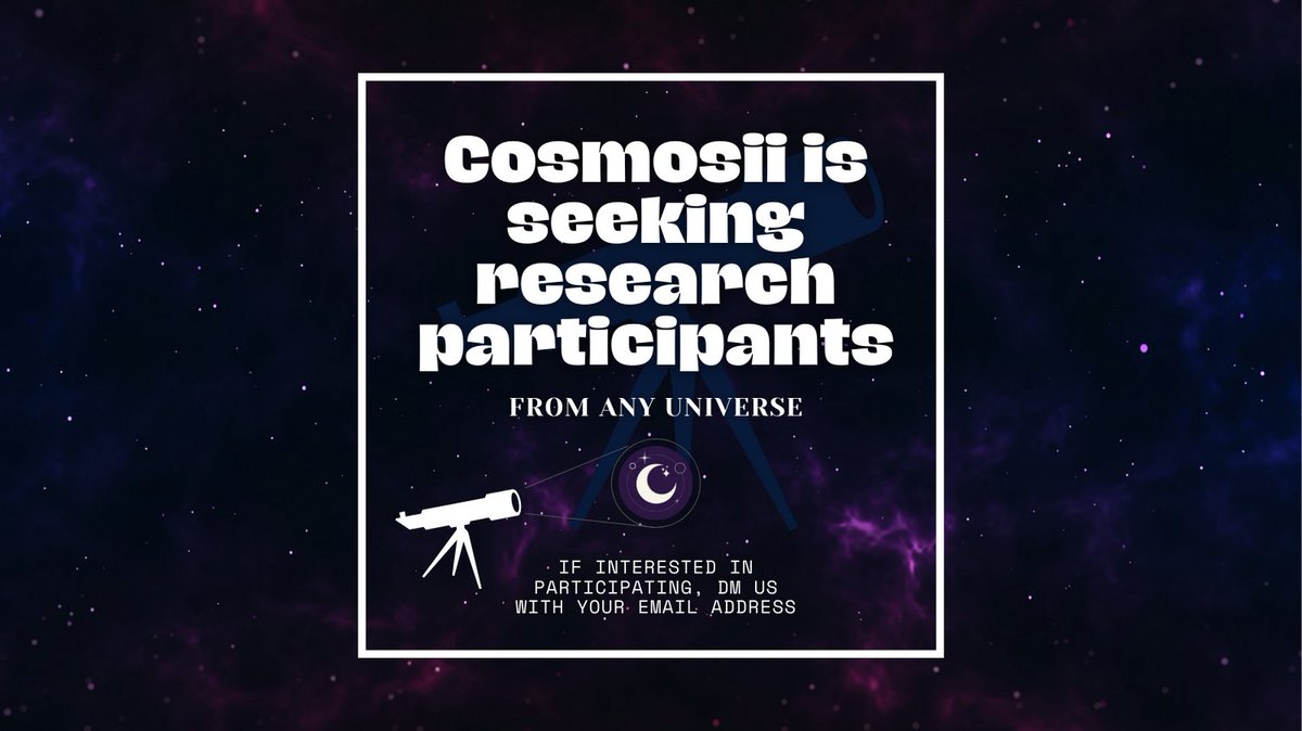 Cosmosii_Real's tweet photo. Team Cosmosii is once again planning out some new website features: we'd love your thoughts and feedback! Whether you're a buyer or a Maker, a longtime cosplayer or just starting your first project, we'd love to chat #commission (ing) with you!

#cosplay #cosplayer #costume https://t.co/jW3jZOSl80