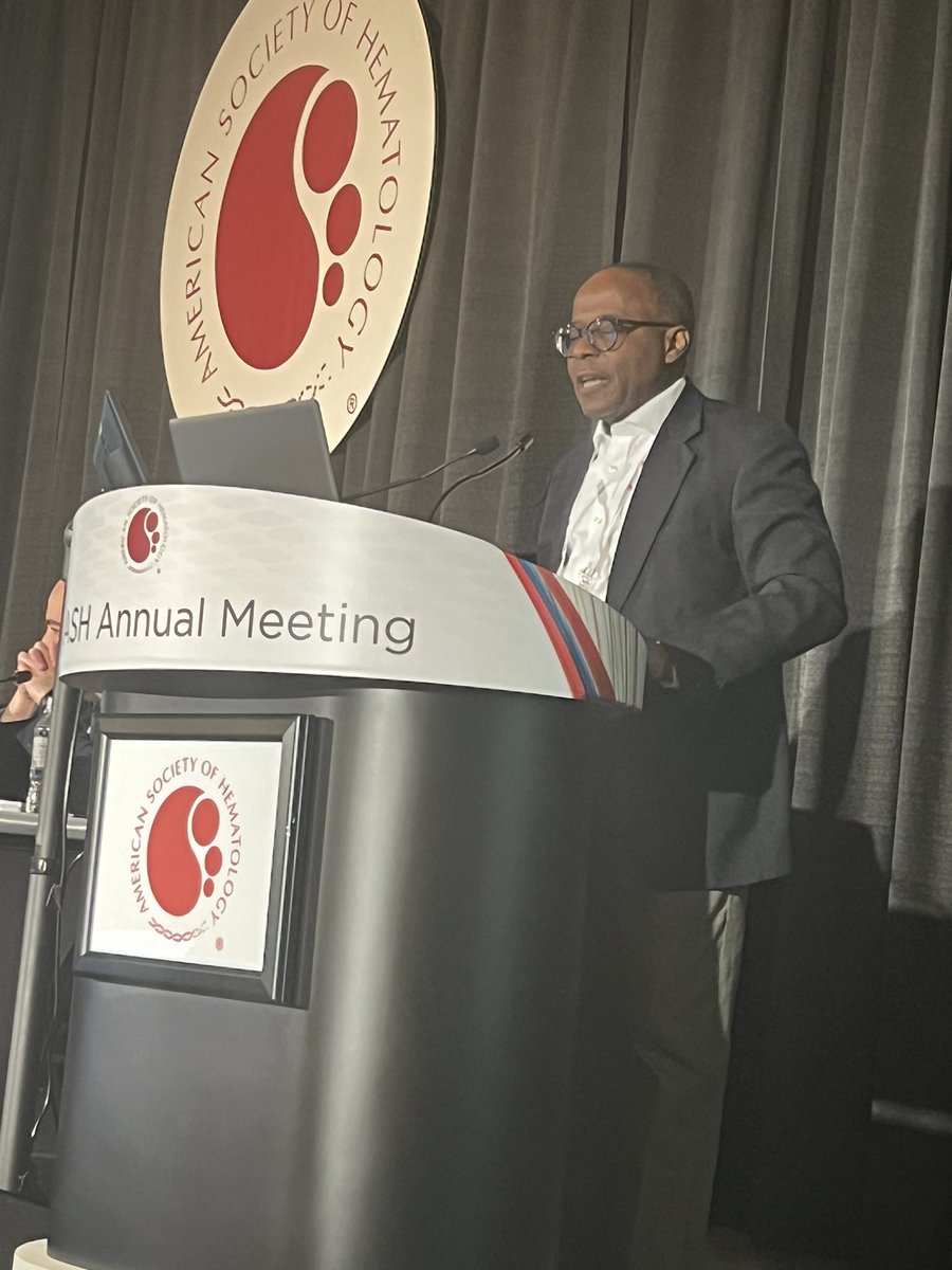 josudelafuente's tweet photo. @DrAdetolaKassim presenting #VGC2 outcomes #haploidentical #BMT #SickleCell : #excellent #outcomes in #adults &amp; abrogation of #GraftFailure in #children with #hypertransfusions &amp; #hydroxycarbamide @VUMCHemOnc together with @ImperialPaeCH &amp; worldwide centres https://t.co/8Pwyxygsq0
