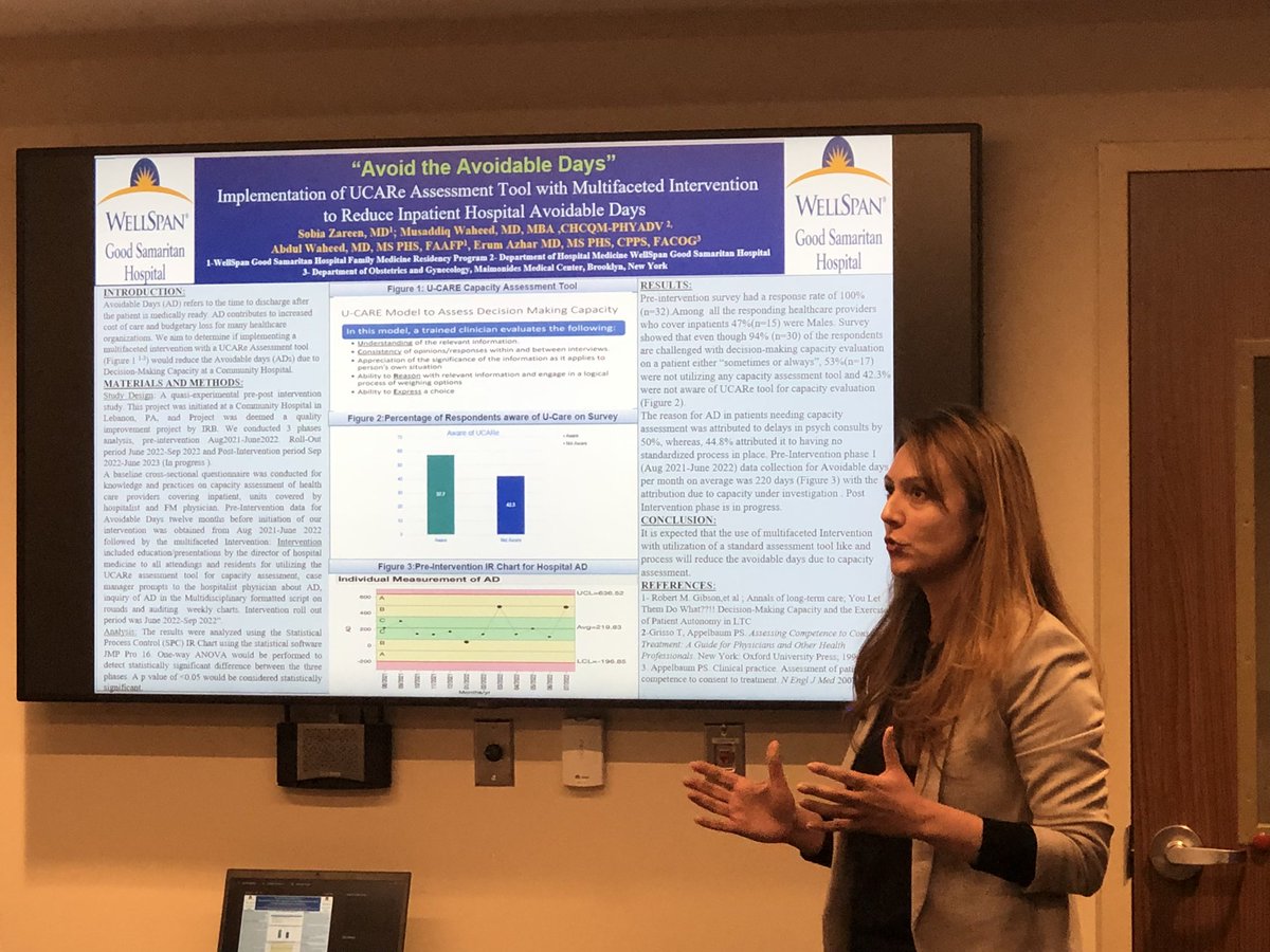 WGSHfamilymed's tweet image. #ResidentFeature:
Our PGY-3 Dr. Sobia Zareen will be joining @Baylor College of Medicine as Assistant Professor of Family &amp;amp; Community Medicine upon graduation. 

We all congratulate her &amp;amp; wish her the best!!!
#FMRevolution