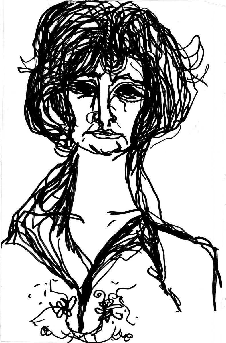 Art by Lotte Profohs. 
Art created in the 60's. 
Female artists that painted the emotion of every day life. 
#art #femaleartist #nft #feminist #Vienna