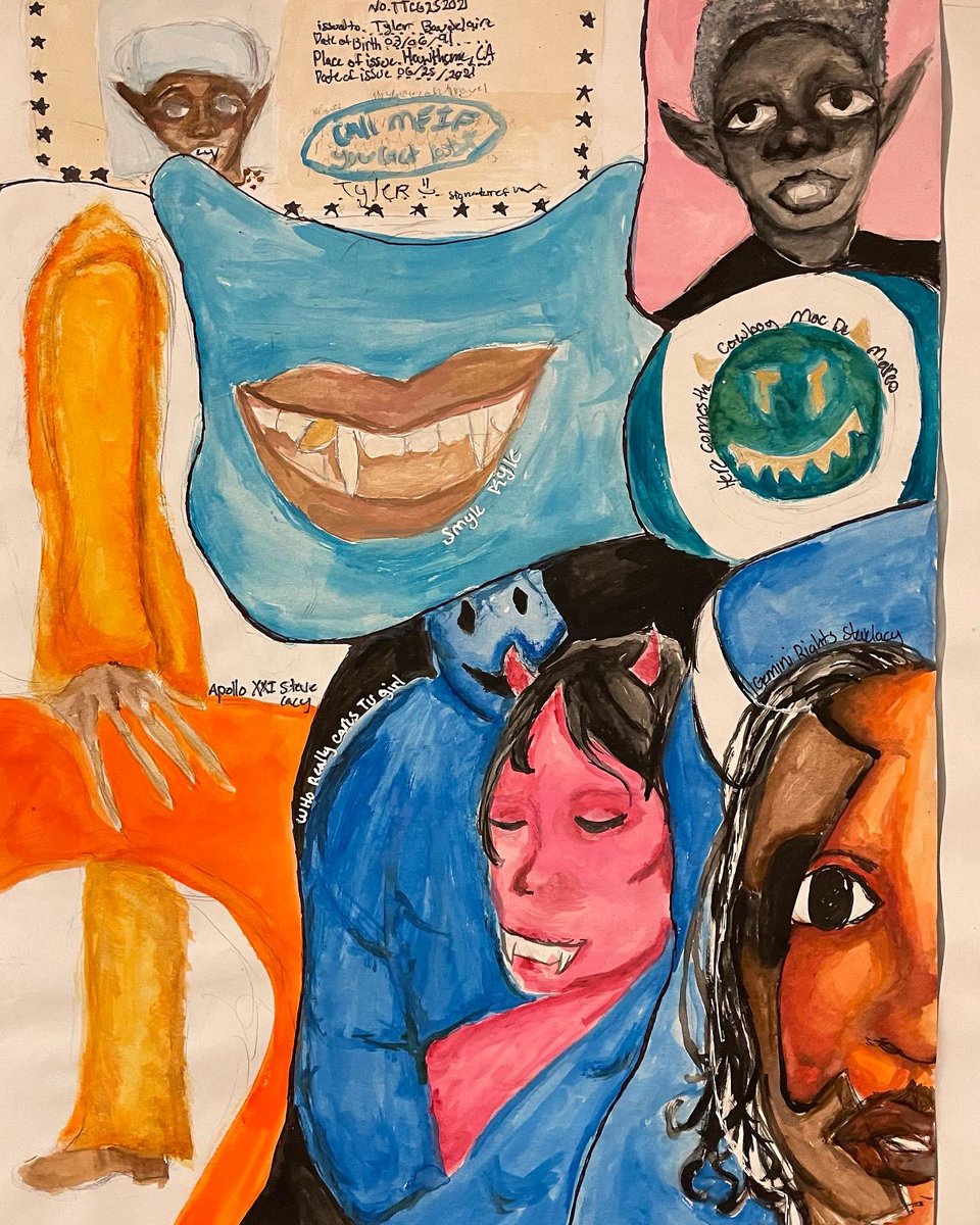 mrmadisonart's tweet photo. @klyonsnatborn watercolors are streaming through the hallway right now. Go check ‘‘em out!! https://t.co/4lq7cCDQX9