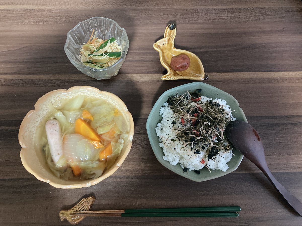 寒い朝はポトフ❄️