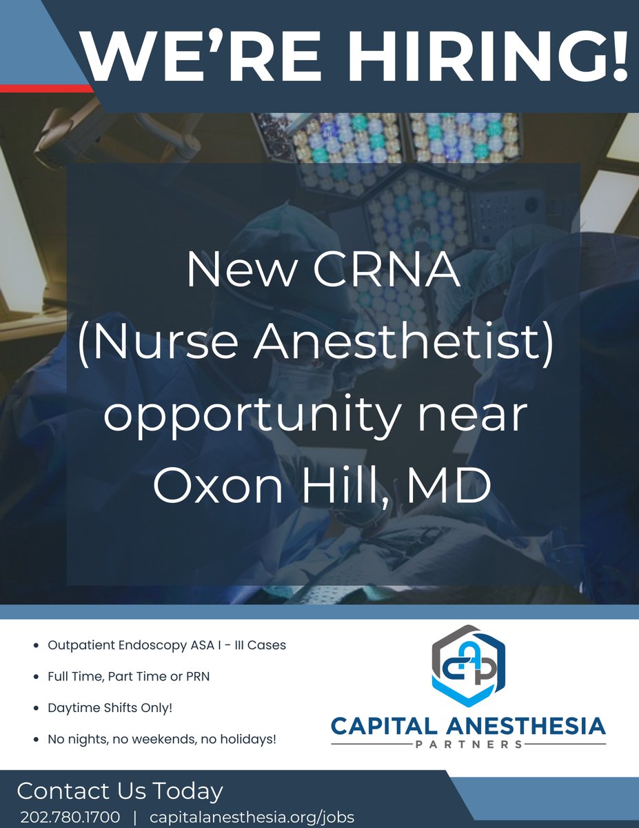 Capital Anesthesia Partners tweet media