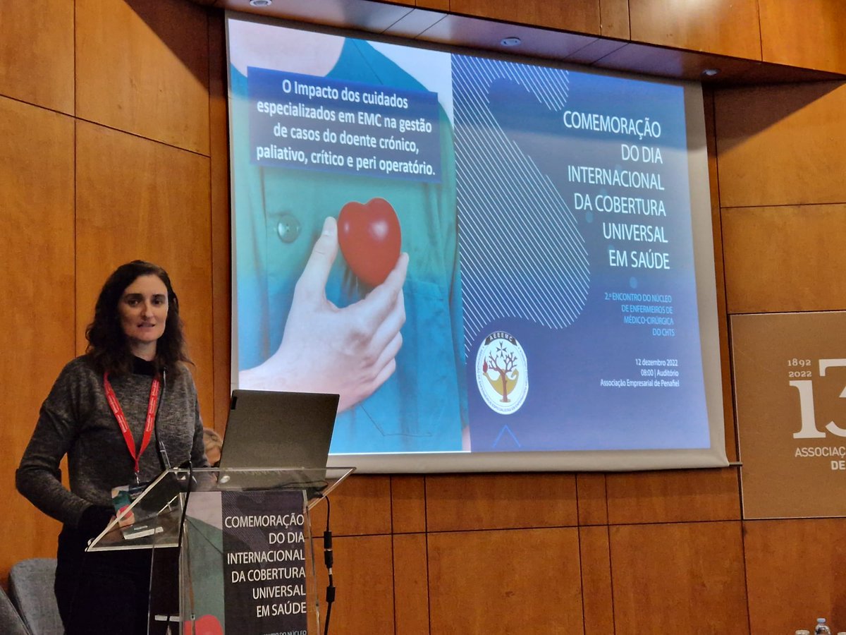 AEEEMC1's tweet photo. A AEEEMC participou hoje no 2.º Encontro do Núcleo de Enfermeiros de Médico-Cirúrgica do CHTS, representada pela Vice-Presidente da Direção Isabel Costa. Felicitamos o Núcleo de Enfermagem Médico-Cirúrgica do Centro Hospitalar do Tâmega e Sousa pela excelente organização. https://t.co/2IObdTzKl5