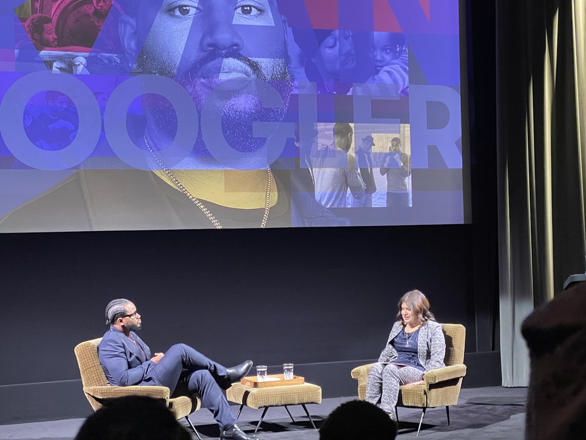 cebohon1's tweet photo. Thanks for an inspiring talk #ryangoogler ⁦@BAFTA⁩ tonight. 👏🏾👏🏾👏🏾 https://t.co/QVQwn8hUBN