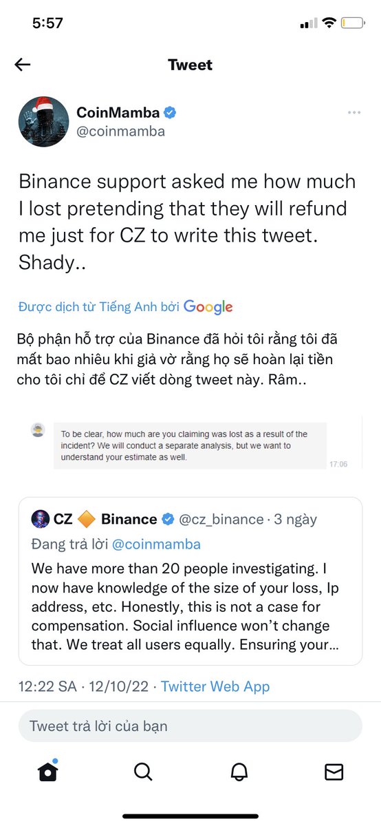 LuckyStudent02's tweet photo. 1/ Toàn cảnh Drama FUD Binance.
@coinmamba  là 1 KOLs có tiếng và đã sử dụng API trên Binance cách đây 2-3 năm nhưng quên không xoá.
Sau vụ Hack API đẩy giá #OSMO thì có bị mất tiền. Ông này liên hệ với Support Binance và làm loạn trên Twitter đòi CZ bồi thường. https://t.co/68mueWhMUJ