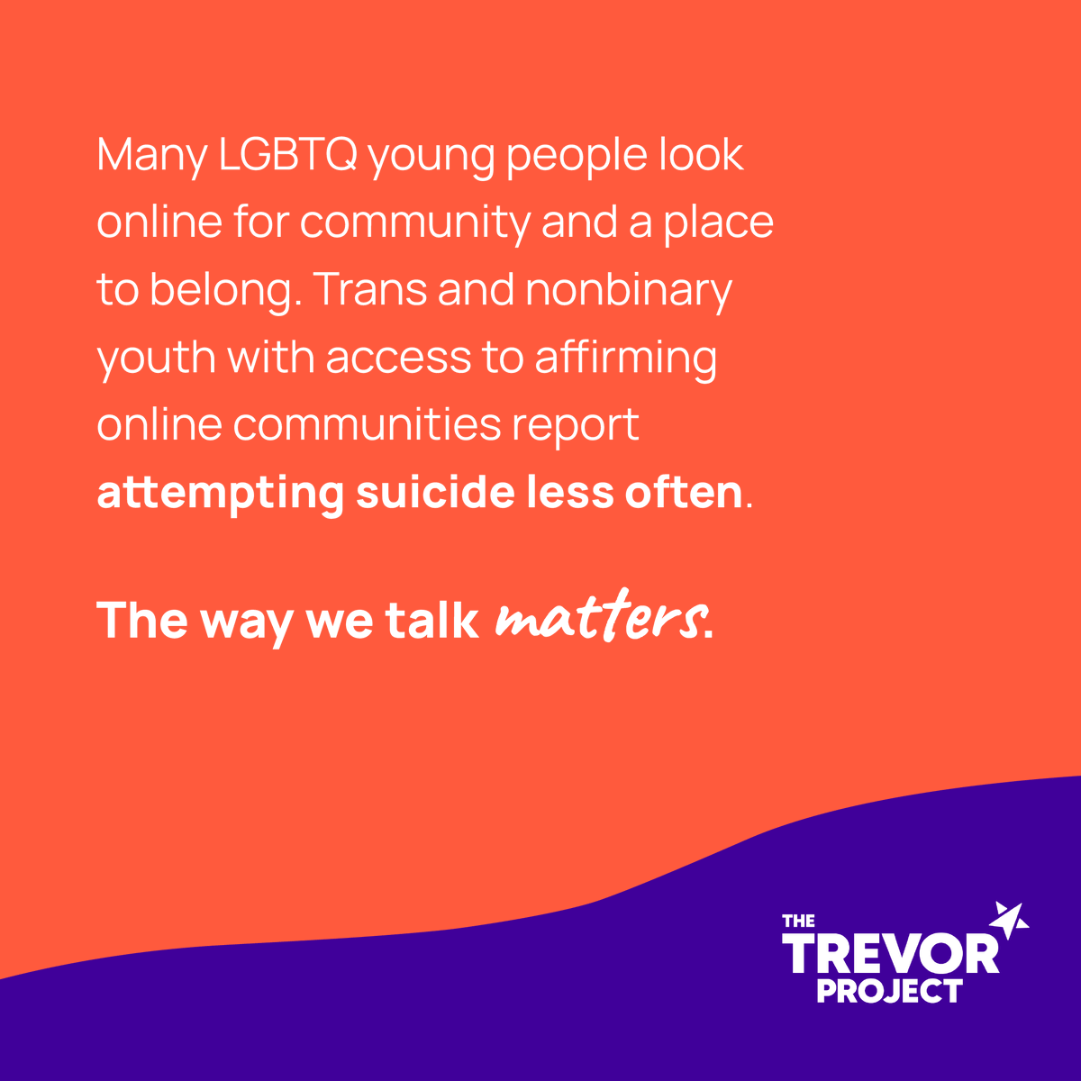 The Trevor Project on Twitter: