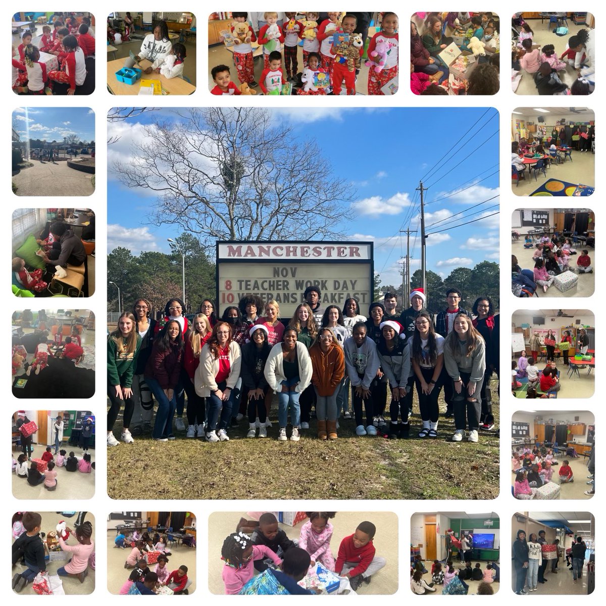 Manchester Elementary (@manchester_elem) on Twitter photo A huge thank you to the <a href="/pfhsgov/">Pine Forest High School SGA</a> for the service project with our kiddos today! Every kindergarten, 1st grade and 2nd grade student got a stuffed animal and book today! The kids loved reading with the “big kids” too! What a joy! A huge thank you to the <a href="/pfhsgov/">Pine Forest High School SGA</a> for the service project with our kiddos today! Every kindergarten, 1st grade and 2nd grade student got a stuffed animal and book today! The kids loved reading with the “big kids” too! What a joy!