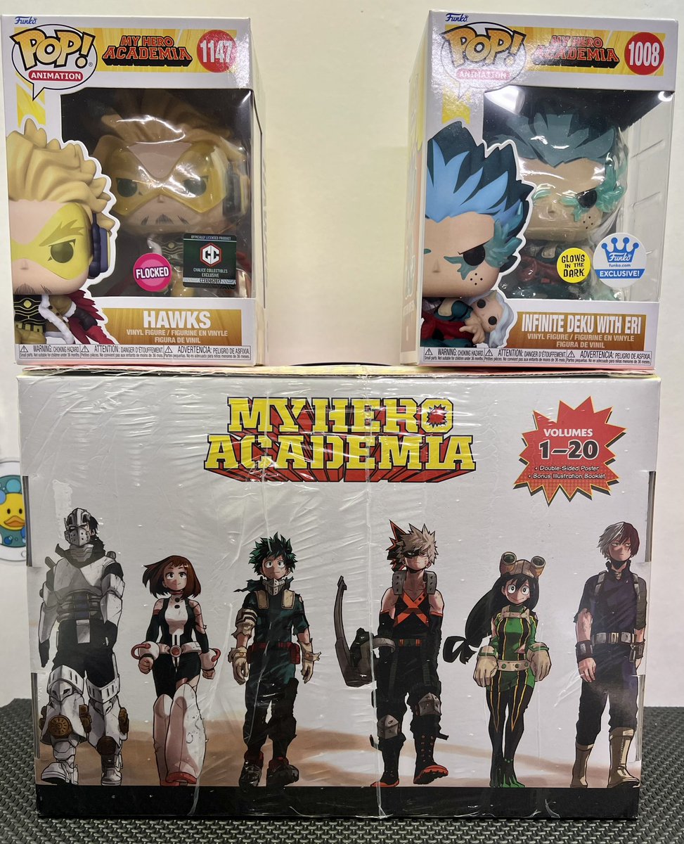 OGDuckDaddy's tweet photo. 🎊 GIVEAWAY TIME 🎊

To enter: 
❤️Like ❤️
♻️ Retweet ♻️
🧍Tag and show a friend a (PG) picture of your favorite character! 

‼️Must be a US Address‼️

3 winners on 12/19
• 2 POP winners 
• 1 Manga Box Set Winner 

#Anime #Funko #FunkoPOP #FunkoFamily #Manga https://t.co/1HM1MQ5L3t
