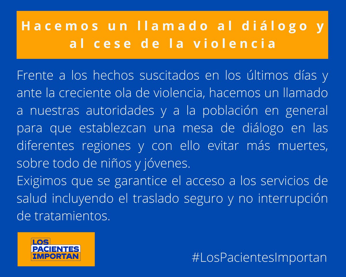 Los Pacientes Importan tweet media