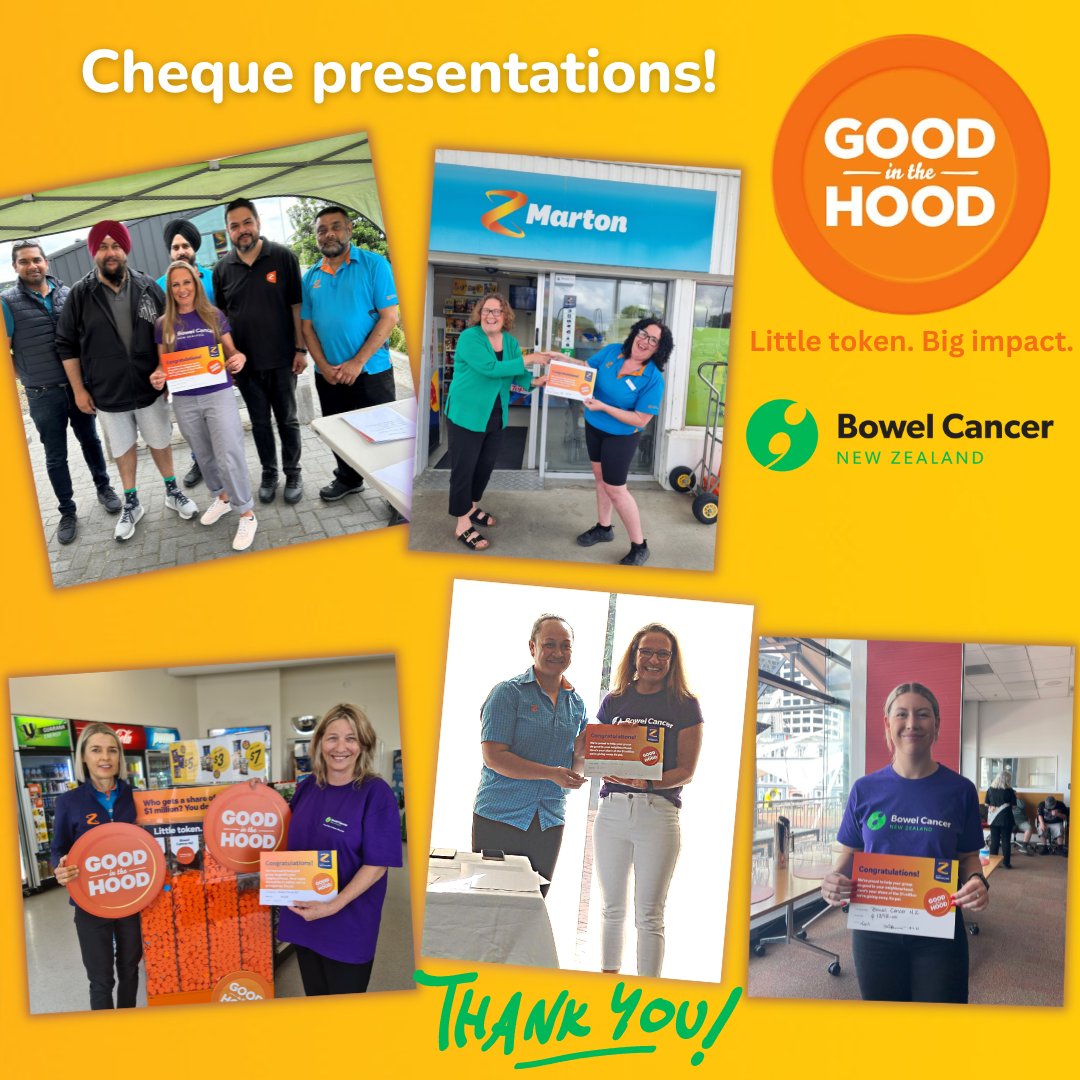 A huge thank you to our wonderful volunteers Joanna, Judy, Susie &amp; Ashleigh (plus our nurse Victoria!) who all attended local Z stations for the Good in the Hood cheque presentations.
Collectively from the 15 stations who participated, our charity has been awarded almost $20K!💜