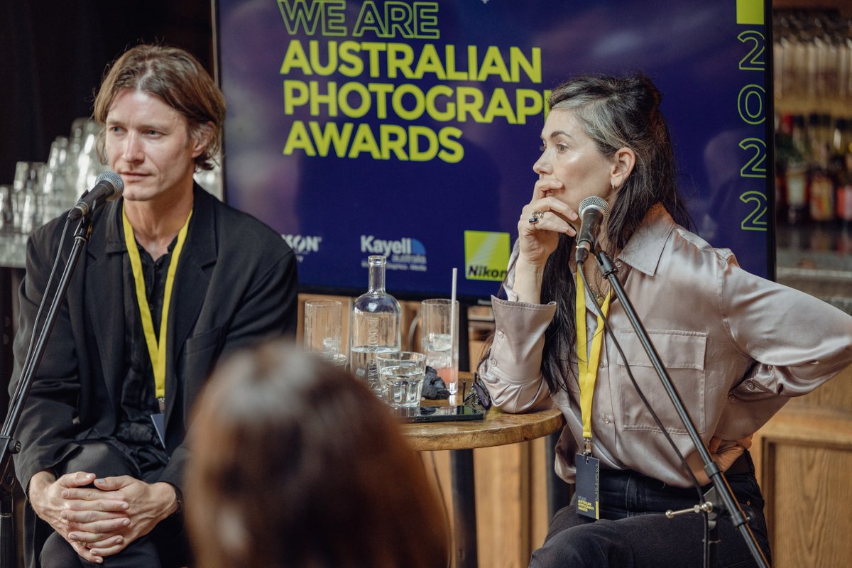 photoplay_photo's tweet image. Alison Lydiard and Ross Colebatch talk shop during the Australian Photography Awards last month.

@photoplayphoto @photocollective_au
#australianphotography
#talkingphotographs #apa2022