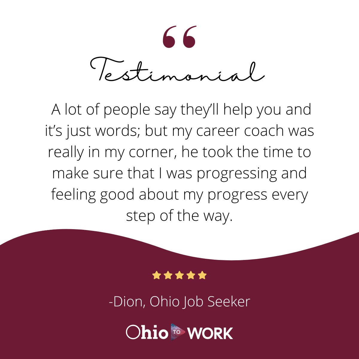 returningctzn's tweet photo. Working with a #CareerCoach is like having a personal motivator, supporter, and community resource in your corner at all times. Our career coaches are dedicated to helping you find a successful path forward into a new and fulfilling career. 

Connect with us today. https://t.co/teDXQTK3Jd