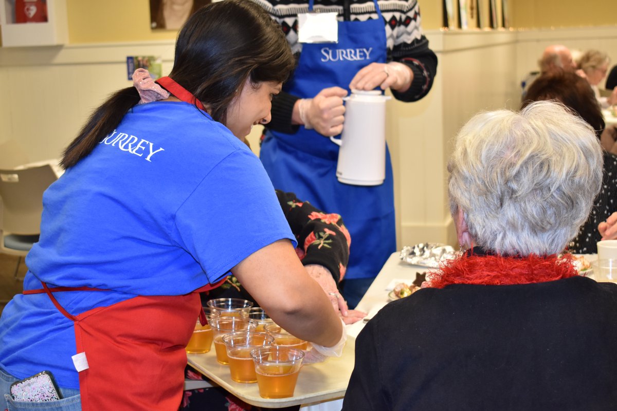 SurreyServices's tweet photo. Surrey hosted its Third Annual Holiday Tea! The day would not have been possible without the help of our volunteers from @GallagherGlobal in Radnor. Thank you for offering your time and energy to Surrey! We couldn't have done it without you! ☕
#SurreyServices https://t.co/zkF1IQCoLk