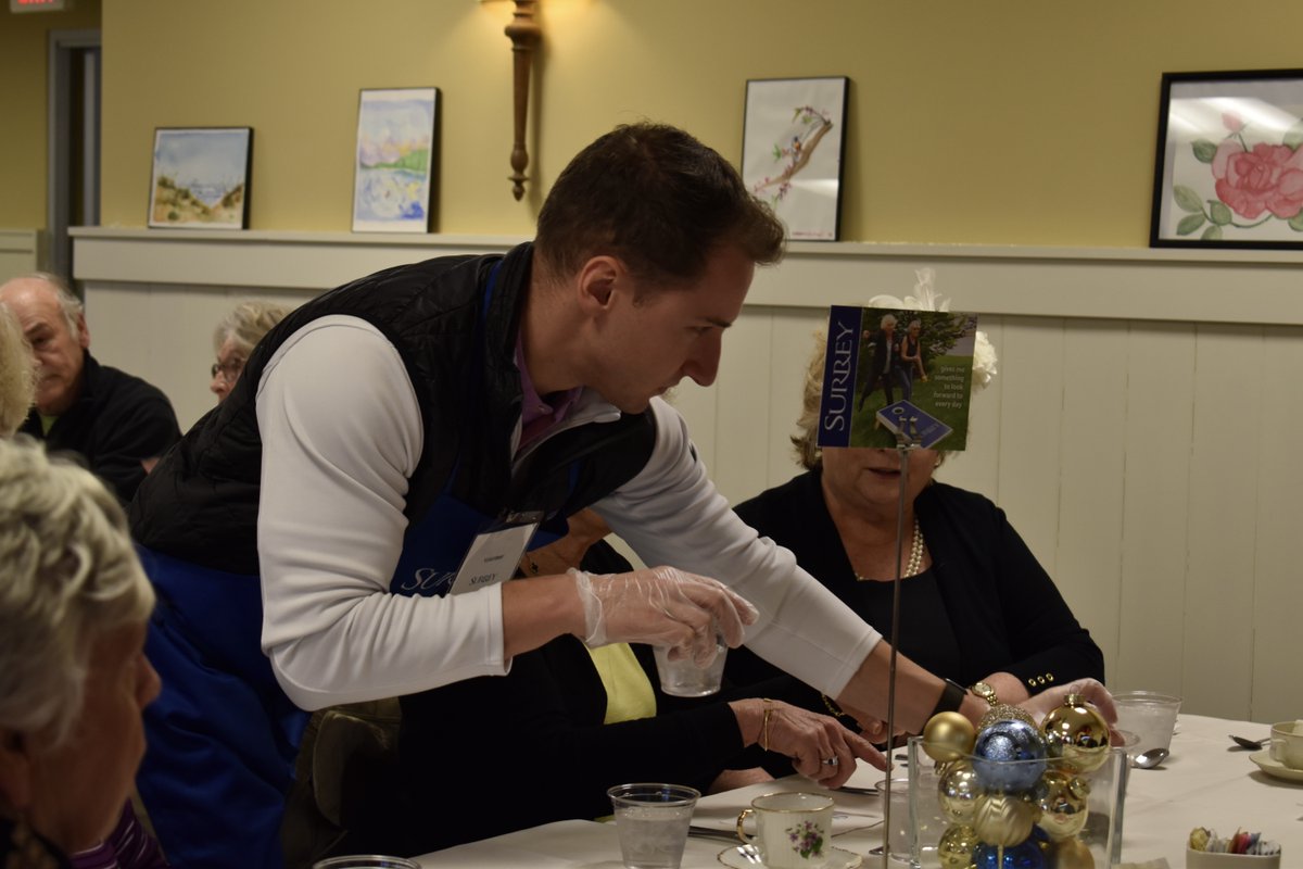 Surrey hosted its Third Annual Holiday Tea! The day would not have been possible without the help of our volunteers from <a href="/GallagherGlobal/">Gallagher</a> in Radnor. Thank you for offering your time and energy to Surrey! We couldn't have done it without you! ☕
#SurreyServices