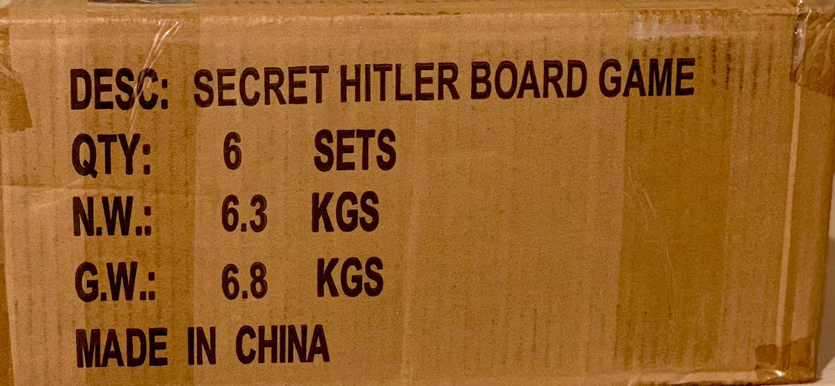 Se Cret Hi Tler Innovative Card Game of Secret Hitler - China